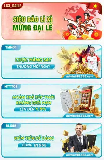 Khuyến mãi BL555 2 Hoàn trả không giới hạn lên tới 1.5%